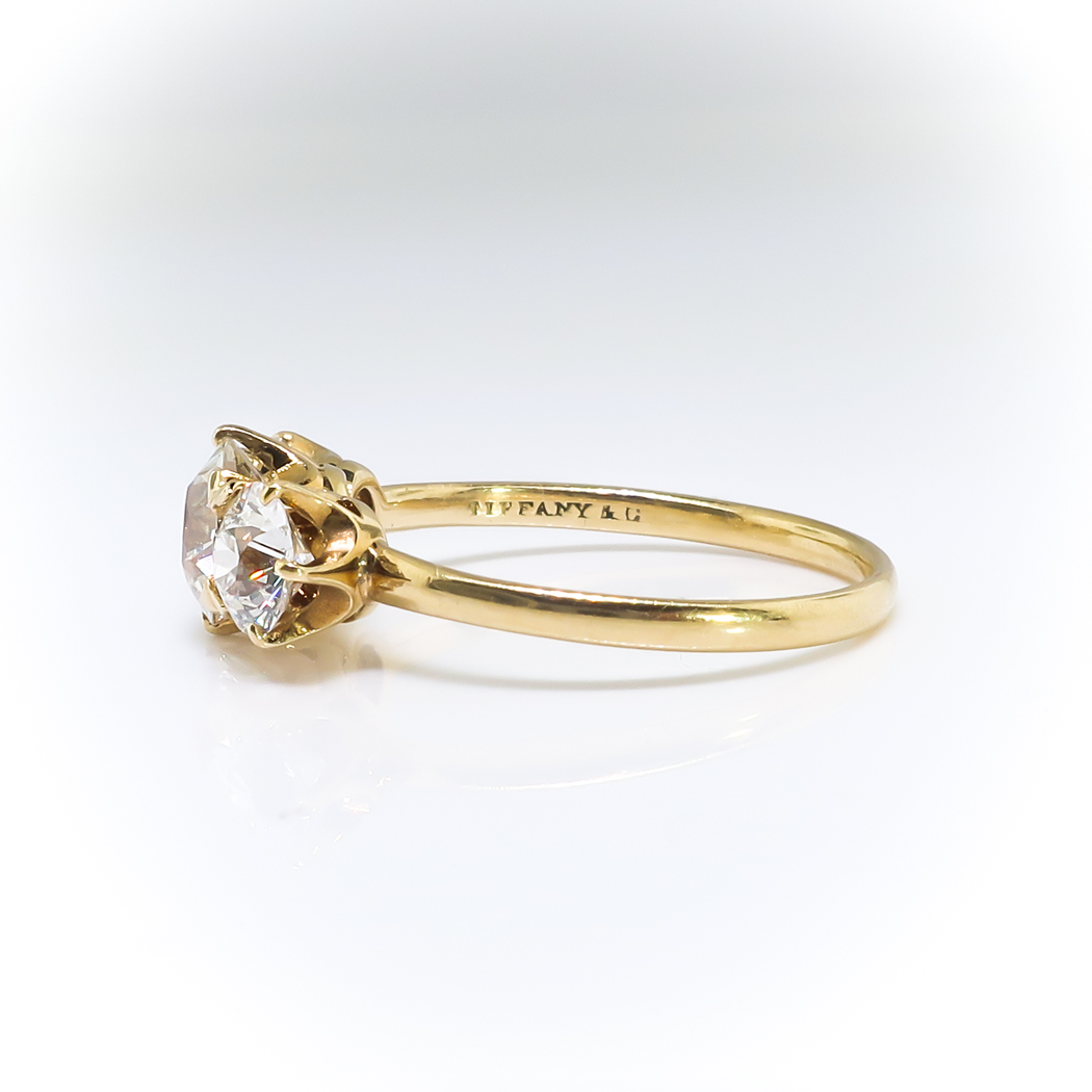 Antique Tiffany & Co. Diamond Ring Circa 1900's 1.66ct t.w. Old ...