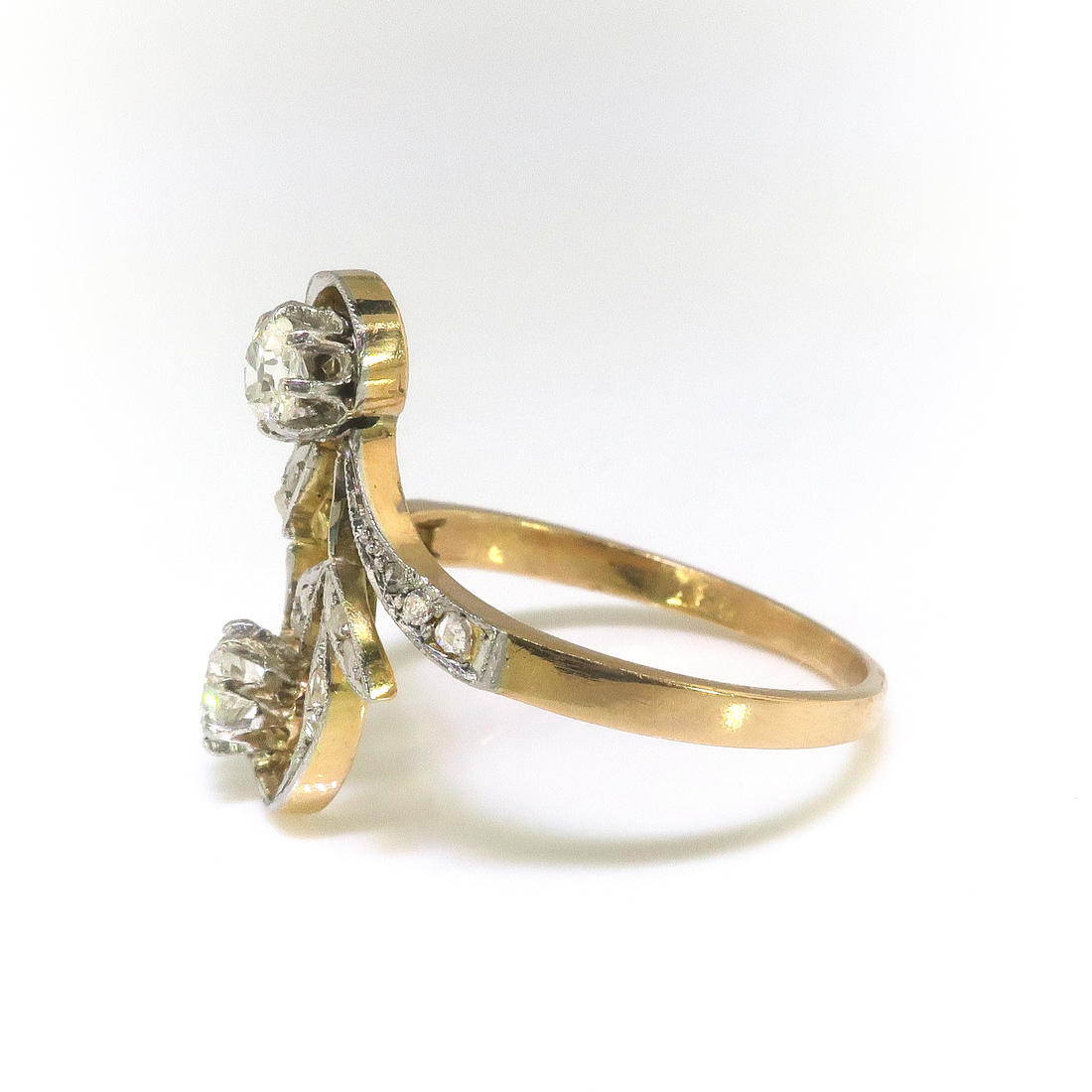 18k Yellow Gold Toi et Moi Ring – Knox Jewels