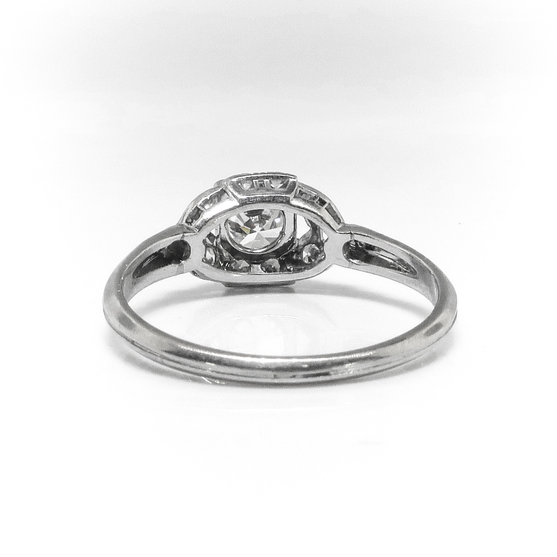 Antique Diamond Engagement Ring Circa 1930's Edwardian .61ct.tw. Old ...