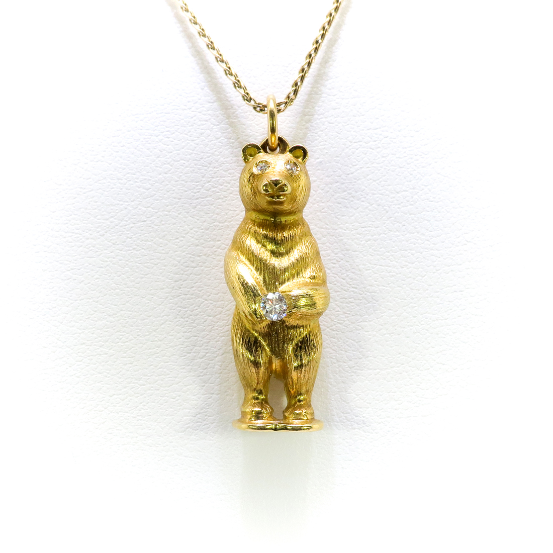 Naor - 35cm Bear LV Tribute, Gold For Sale at 1stDibs