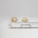 Phenomenal Estate 4.50ct t.w. Mystical Opal & Diamond Omega Back Earrings 18k