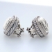 Stunning Estate PavÃ© Diamond David Yurman Sterling Silver Earrings