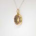 Antique Locket Art Nouveau 1900's Old Mine Cut Diamond Natural Ruby Locket Pendant 18k Gold 14k Gold