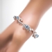 Estate Swirling 3.10ct t.w. Aquamarine & Diamond Bracelet 18k White Gold