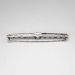 Sensational 1920's 2.15ct t.w. Huge Old Cushion Cut Diamond Bar Pin Platinum/14k