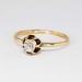 Beautiful .18ct Buttercup Old Mine Cut Diamond Engagement Ring 14k