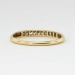 Delicate 1930's .20ct t.w. Two Tone Diamond Wedding Band 14k