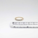 Delicate 1930's .20ct t.w. Two Tone Diamond Wedding Band 14k