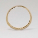 Delicate 1930's .20ct t.w. Two Tone Diamond Wedding Band 14k