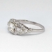 Amazing 1.15ct t.w. 1930's Art Deco Old European Cut Diamond Engagement Ring Platinum