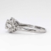 Amazing 1.15ct t.w. 1930's Art Deco Old European Cut Diamond Engagement Ring Platinum