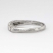 Elegant 1930's .42ct t.w. Art Deco Vintage Seven Diamond Wedding Band Platinum