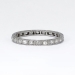 Art Deco .50ct t.w. Filigree Diamond Eternity Band Ring Platinum Size 5.5