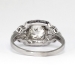 Art Deco Sensational 1930's 1.56ct t.w. Old European Cut Diamond Engagement Ring Platinum