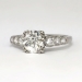 Phenomenal Art Deco 1.84ctw Old European Cut Diamond Engagement Ring Platinum