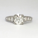 Phenomenal Art Deco 1.84ctw Old European Cut Diamond Engagement Ring Platinum