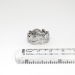 Art Deco 1.54ct t.w. 1930's Platinum & Diamond Floral Eternity Band Ring Size 5-5.25