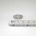 Art Deco .50ct t.w. Baguette & Single Cut Diamond Band Ring Platinum