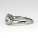 Art Deco .50ct t.w. Baguette & Single Cut Diamond Band Ring Platinum