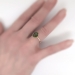 Estate 2.87ct t.w. Rich Oval Green Tourmaline & Diamond Ring 18k