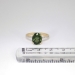 Estate 2.87ct t.w. Rich Oval Green Tourmaline & Diamond Ring 18k