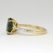 Estate 2.87ct t.w. Rich Oval Green Tourmaline & Diamond Ring 18k