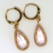 Stunning 8.48ct t.w. Morganite & Diamond Chandelier Dangle Earrings 18k