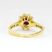 Timeless 1.15ct t.w. Estate Ruby & Diamond Princess Diana Ring 18k