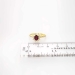 Timeless 1.15ct t.w. Estate Ruby & Diamond Princess Diana Ring 18k