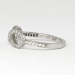 Estate Tiffany & Co. Infinity Diamond Ring Platinum Promise Wedding Graduation