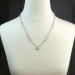 Antique Art Nouveau 1900's 30ct t.w. Moonstone Necklace Sterling Silver