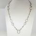 Antique Art Nouveau 1900's 30ct t.w. Moonstone Necklace Sterling Silver