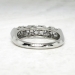 Vintage 1950's .90ct t.w. Diamond Wedding Stacking Band Ring 14k