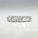 Vintage 1950's .90ct t.w. Diamond Wedding Stacking Band Ring 14k