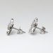 Estate Tiffany & Co. .70ct t.w. Diamond Floret Snowflake Stud Earrings Platinum