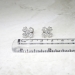 Estate Tiffany & Co. .70ct t.w. Diamond Floret Snowflake Stud Earrings Platinum