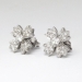 Estate Tiffany & Co. .70ct t.w. Diamond Floret Snowflake Stud Earrings Platinum