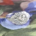 Art Deco Sensational 1930's 1.56ct t.w. Old European Cut Diamond Engagement Ring Platinum