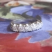 Vintage 1950's .90ct t.w. Diamond Wedding Stacking Band Ring 14k