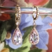 Stunning 8.48ct t.w. Morganite & Diamond Chandelier Dangle Earrings 18k