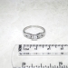 Art Deco 1930's .46ct t.w. Old Transitional Cut Diamond Engagement Ring Platinum