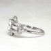  Art Deco 1930's 1.63ct t.w. Old European Cut Baguette Cut Diamond Engagement Ring Platinum