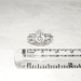  Art Deco 1930's 1.63ct t.w. Old European Cut Baguette Cut Diamond Engagement Ring Platinum