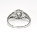 Vintage Art Deco 1930's .27ct t.w. Old European Cut Diamond Engagement Ring Platinum