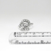 Estate Vintage 1940's Jabel .79ct t.w. Old European Cut Diamond Spray Cocktail Anniversary 18k Ring