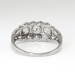 Art Deco 1930's Vintage 1.04ct t.w. Old Transitional Cut Diamond Engagement Anniversary Cocktail Ring Platinum