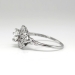 Art Deco Vintage Orange Blossom Old Transitional Cut Diamond Engagement Ring Platinum