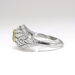 Art Deco Emerald Diamond Ring Platinum 18k Yellow Gold