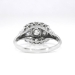 Art Deco Vintage 1930's Old European Cut Diamond Engagement Wedding Anniversary Ring Platinum