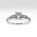 Art Deco 1930's Old European Cut Seven Stone Diamond Engagement Wedding Anniversary Platinum Ring